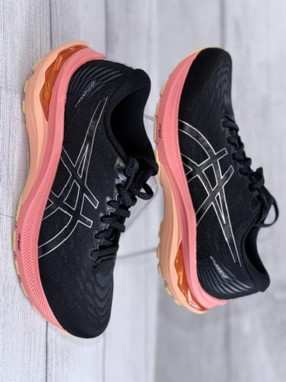 👟NWT Asics GT-2000 11 Running Shoes Black/Pure Silver Women's Size 8 Standard - Picture 4 of 12